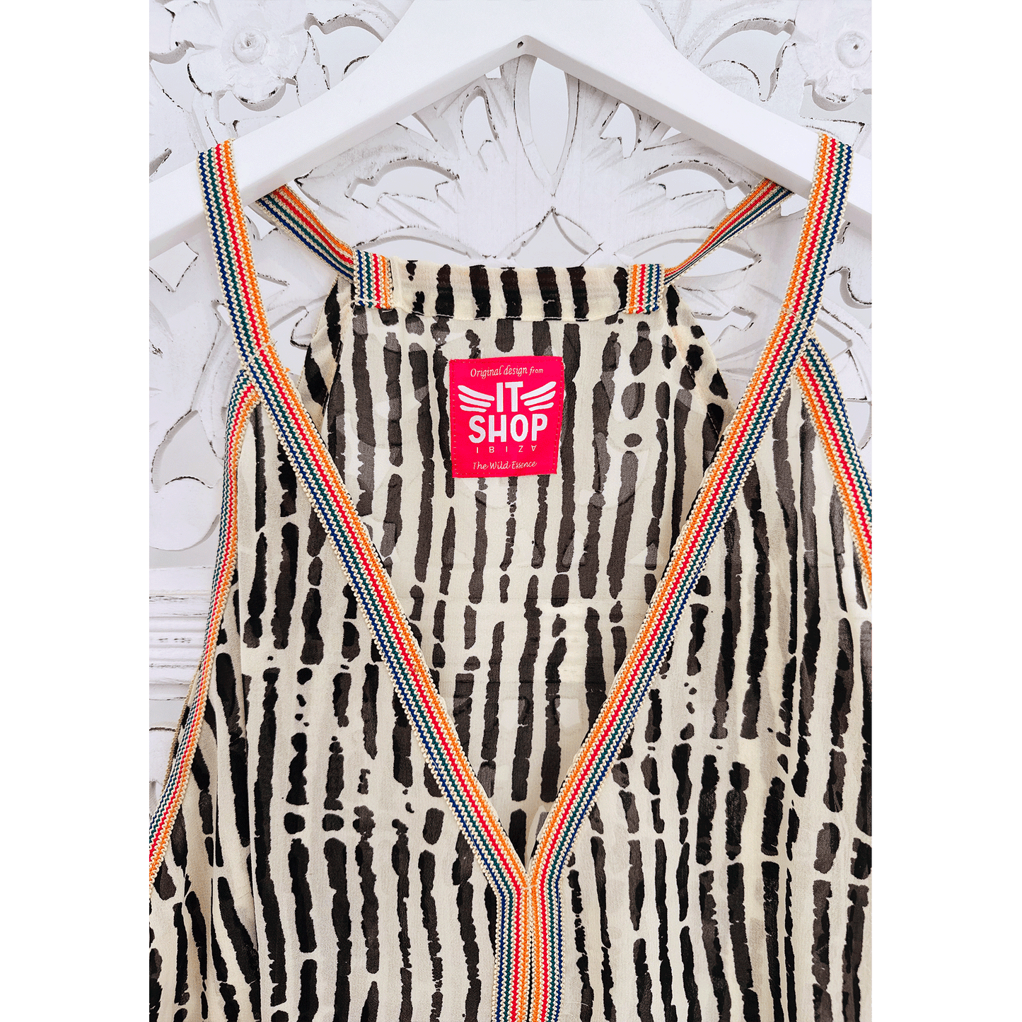 Stripe Maxi Beach Dress