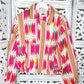 Festival Print Cropped Jacket