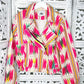 Festival Print Cropped Jacket