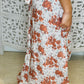 Floral Wrap Skirt