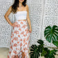Floral Wrap Skirt