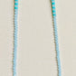 Pale Blue Natural Stone Beaded Sunglasses Chain