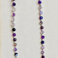 Purple Natural Stone Beaded Sunglasses Chain