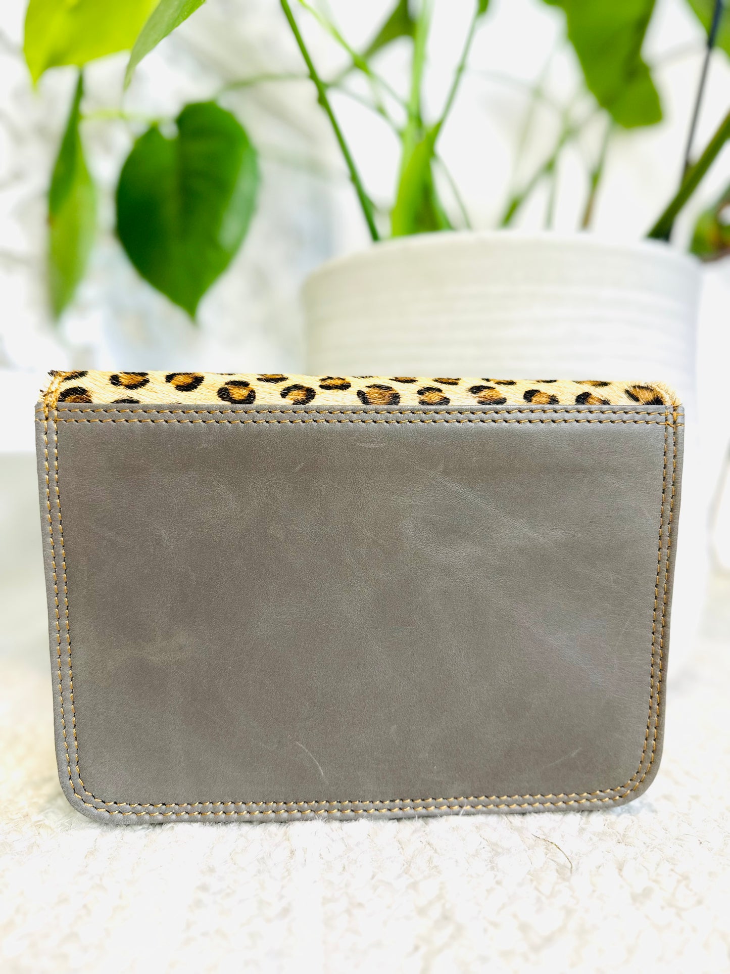 Mini Leopard Print Small Clutch