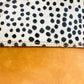 Tan Spotted Large Animal Print Clutch