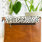 Spotted Large Animal Print Clutch
